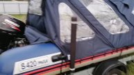 Yamaran S 420 maх и Suzuki DF 9.9 BS с MotorGuide Xi5 с тентом на прицепе Трейлер 5.0 Комплекс