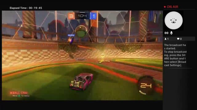 Delorean's on Rocket league live session!