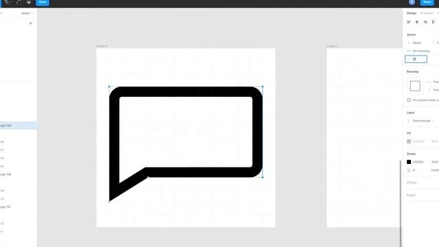 Figma  A short video on how to make an icon design  UI Design  Stroke