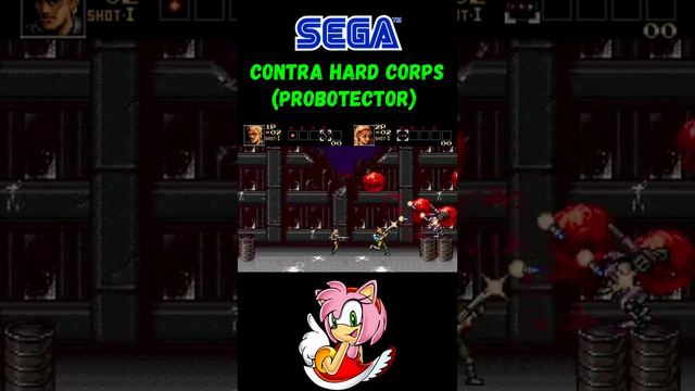 CONTRA HARD CORPS (PROBOTECTOR) | Sega Mega Drive (Genesis). #shorts