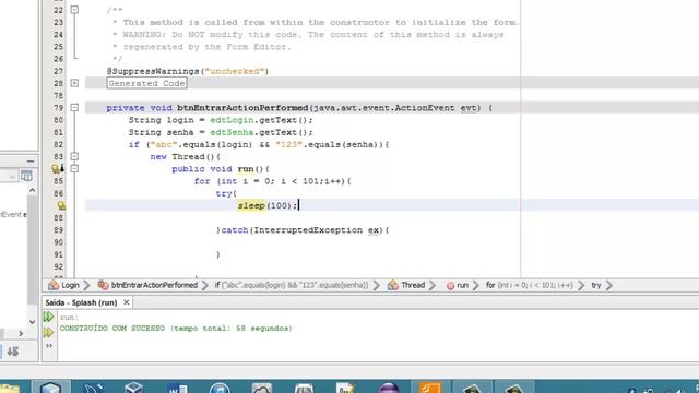 ProgressBar Barra de Progresso em Java Netbeans