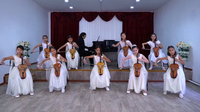 Ахмет Жұбанов «Қарлығаш» Бегендикова Айгуль және Қобызшылар  Ансамблі