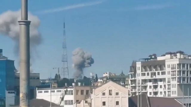 Массированная атака беспилотников и ракет на Киев! Удар возмездия России