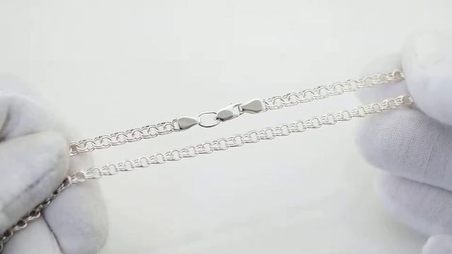 Каталог серебра Украины - Серебряная цепочка Бисмарк плоский