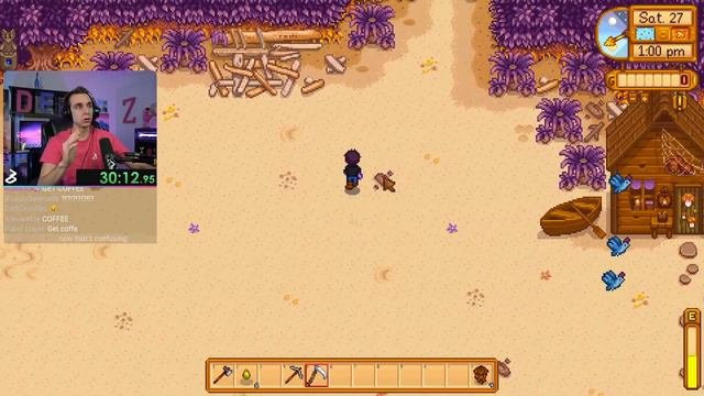 Stardew Valley But I TELEPORT Every 60 Seconds