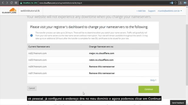 COMO USAR O CLOUDFLARE - WEBLINK