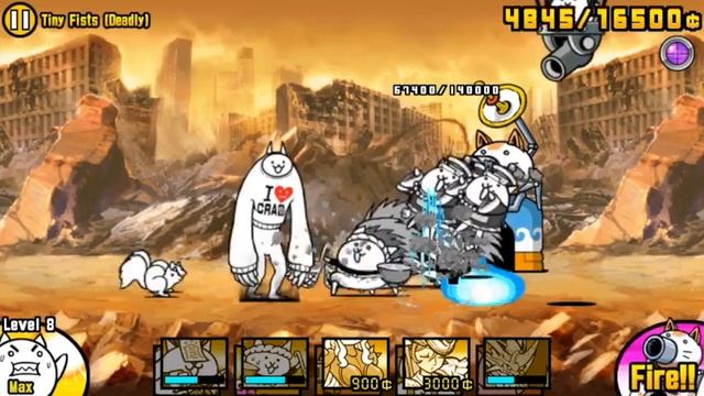 Battle Cats | Tiny Fists (No Musashi, no Iron Claw X, no Riceball)