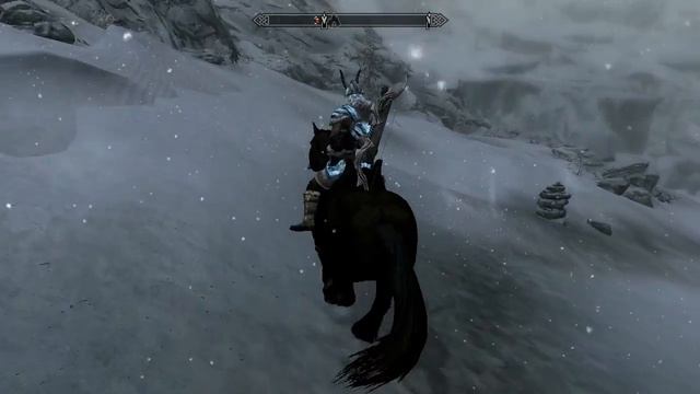 Skyrim - Weird camera bug 0_o