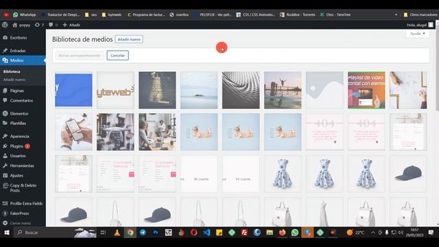 ✅ Cómo borrar o eliminar imágenes en lotes en Wordpress