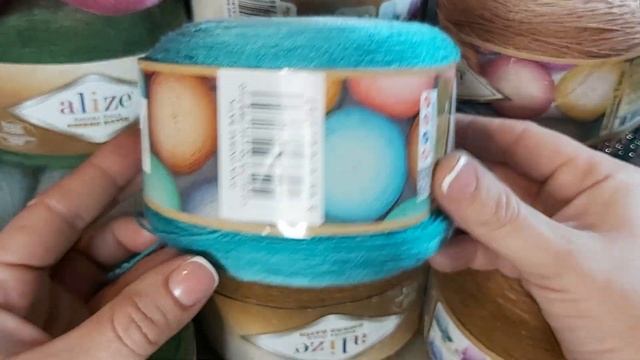 обзор пряжи из хомячьих запасов часть 1