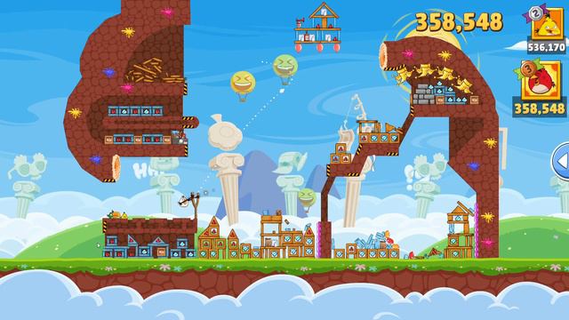 Angry Birds Friends. Pranking Pigs 6. 3 stars. Passage from Sergey Fetisov