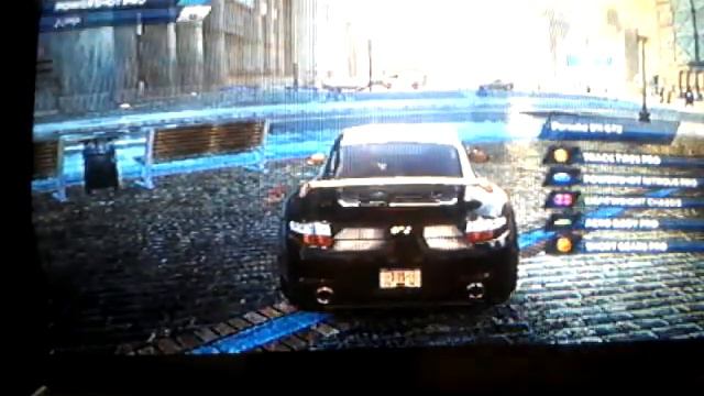 Need for Speed Most Wanted 2012  Porche 911 GT2 wheelie
