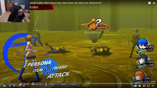 Is it time to play PERSONA 3 for the FIRST TIME!? Persona 3 Reload Announcement Trailer Reaction