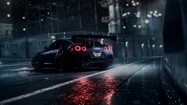 NISSAN GTR RAIN LIVE WALLPAPER