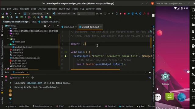 Day 1 | Flutter Tutorial - Flutter Installation,  First App & push code to GitHub - #30DaysOfFlutte
