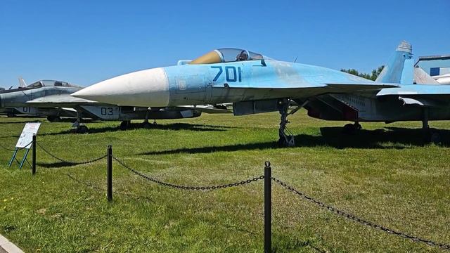 В музее ВВС России в Монино. Про военные самолеты