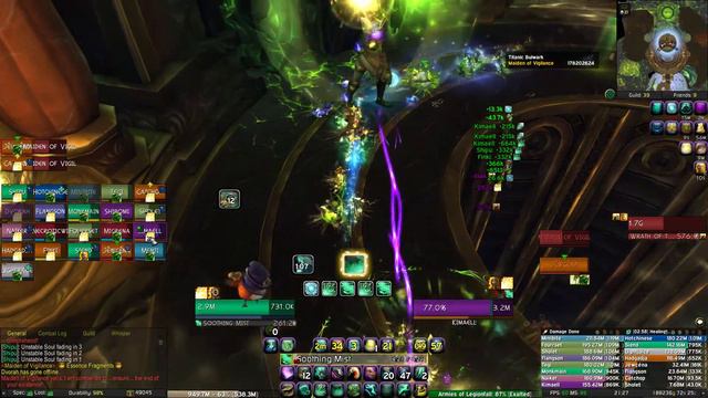 Mistweaver Monk - Maiden of Vigilance - Heroic Tomb of Sargeras