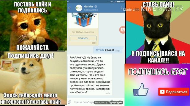 Как сделать стикеры Garnier в контакте |Garnier|