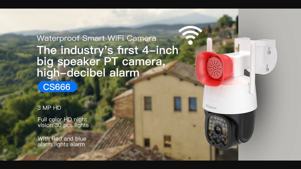 Умная Wi-Fi ip камера для улицы 3Мп CS666 за 3000 руб из Китая (Eye4/O-Kam)