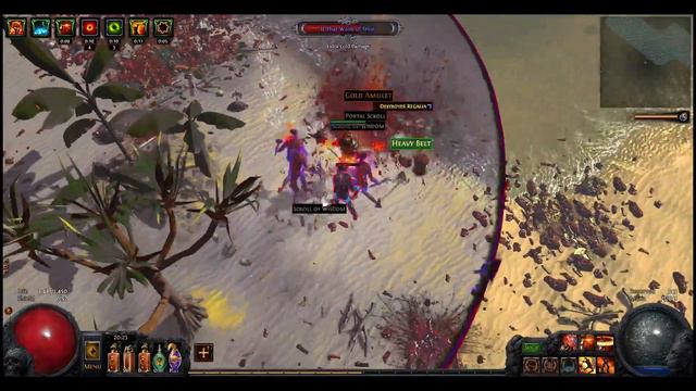 Path of Exile - IB Kitava Slayer exploding a reflect breach