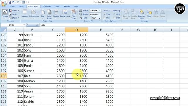 Top 10 Most Useful MS Excel Tips & Tricks || Excel tips and tricks (हिंदी )