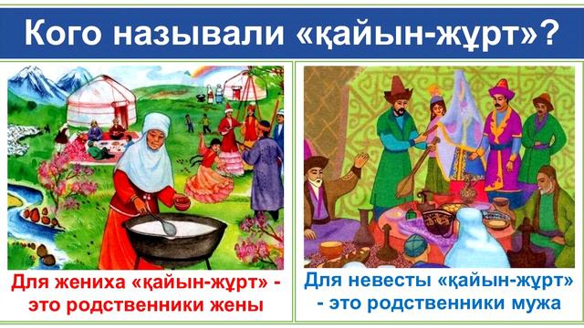 Как казахи называли РОДСТВЕННИКОВ МУЖА и ЖЕНЫ? Кто такие - ҚАЙЫН-ЖҰРТ