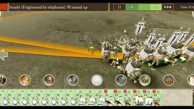 ROME TOTAL WAR | THE BATTLE OF TELAMON | ANDROID GAMEPLAY |