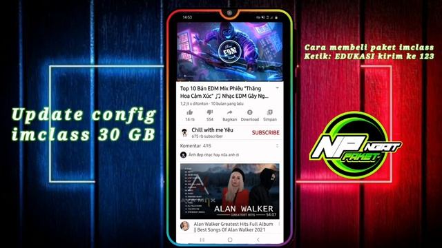 Update config imclass terbaru | Http Injector, Napsternetv, Http Custom, Socks Http, Open Tunnel
