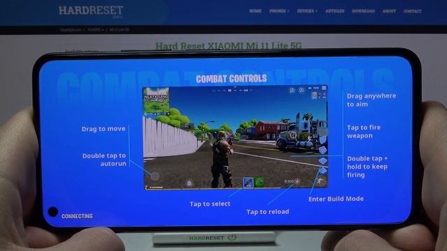 Xiaomi Mi 11 Lite 5G - Fortnite Gameplay & Settings Review