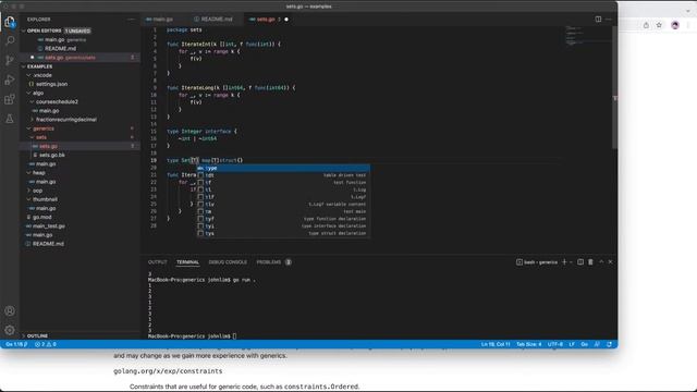 What you need to know about NEW Generics in Golang 1.18