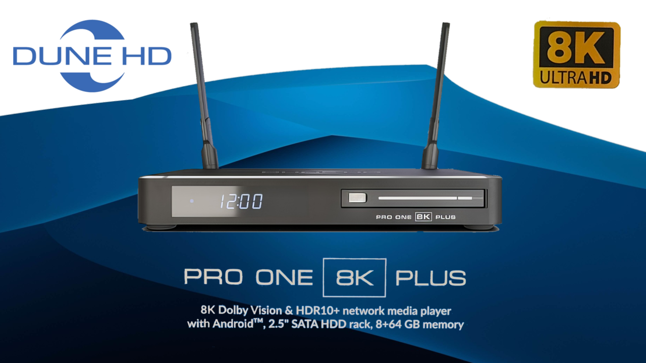 Распаковка Dune HD Pro One 8K Plus