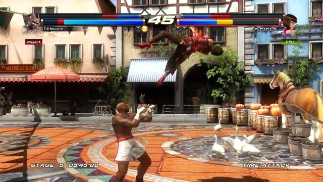 Tekken Tag Tournament 2: Bruce Irvin/Marshall Law Gameplay