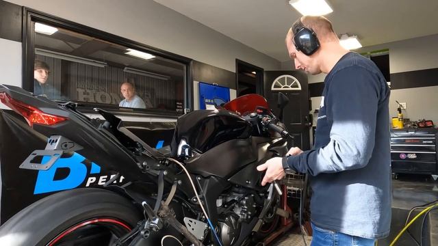 2023 Kawasaki ZX6R w TOCE EXHAUST Hits the Dyno for ECU FLASH