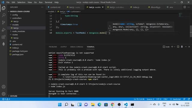 NodeJs Crash Course | Part - 1 | #NodeJs
