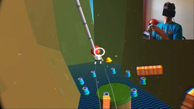 Swing Star VR gameplay footage
