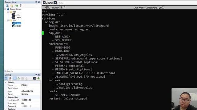Docker快速部署WireGuard服务器端