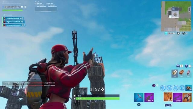 Fortnite Позитивный ФАЙТ с Другом! РЖАЧ! Новый Скин. Я ВЕРНУЛСЯ.