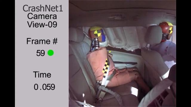 Cadillac SRX  Hi Speed Cam  Side Crash Test NHTSA  2012 HD
