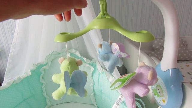 Мобиль с пультом управления Fisher-Price "Сон бабочки"