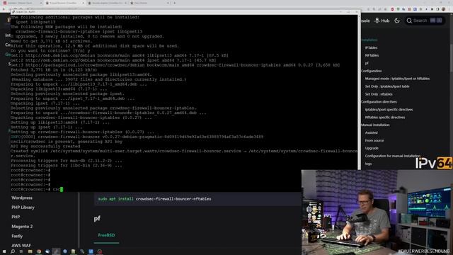 CROWDSEC - Step for Step installation guide #tutorial #howto #security