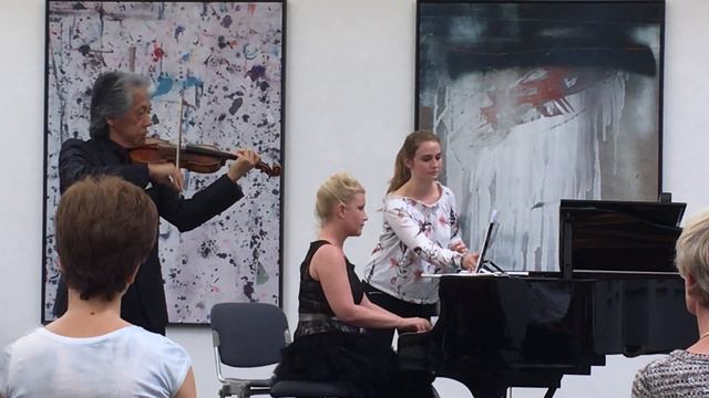 Bazzini La Ronde des Lutins Hiroto Yashima Violine Ekaterina Popova Klavier