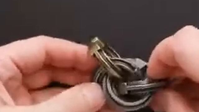 Cyclone disentanglement puzzle from Hanayama Huzzle