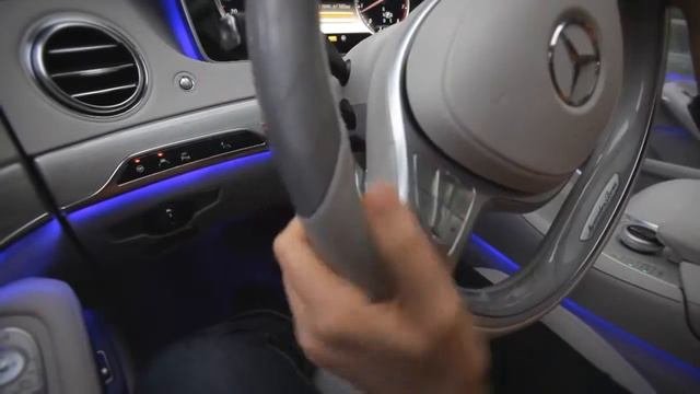 NEW MERCEDES BENZ S CLASS W222  Тест драйв в программе Москва рулит