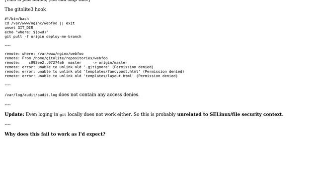 allow user access via ssh to /var/www/