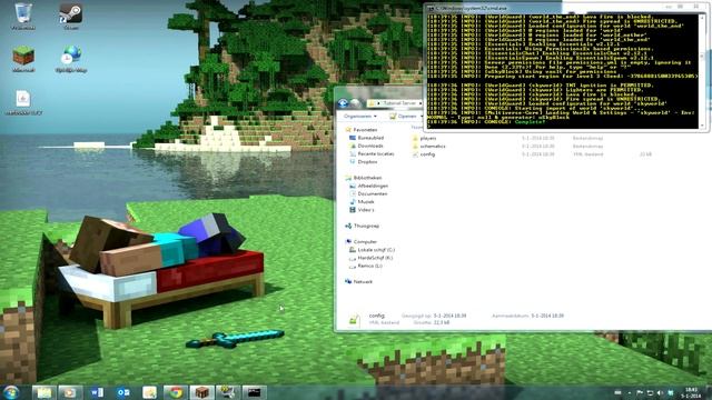 Minecraft Bukkit Plugin - SkyBlock (1.7.2) (Dutch)