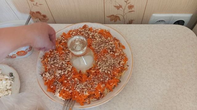 САЛАТ МИМОЗА с красной рыбой/salad mimosa
