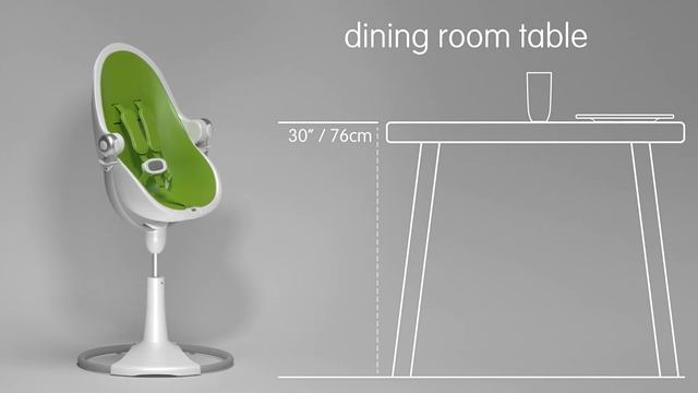 Fresco Chrome - World's Tallest Highchair