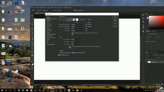 Adobe Photoshop CC 2017 5 User Interface  Customization Tutorial