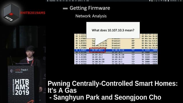 #HITB2019AMS D1T1 - Pwning Centrally-Controlled Smart Homes - Sanghyun Park and Seongjoon Cho