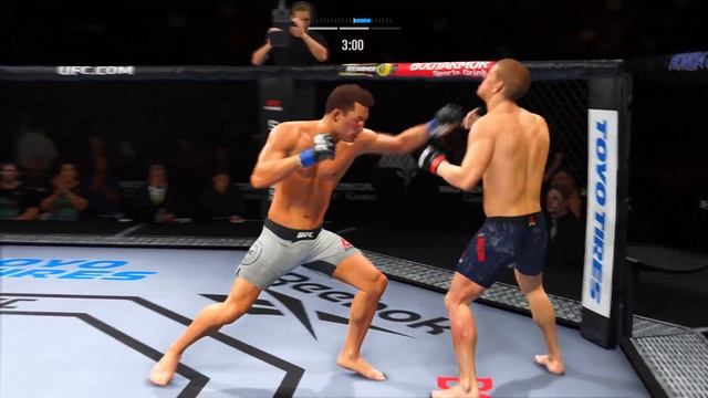 КАРЬЕРА UFC 4 Эпизод №7 - СЛОМАЛ НОГУ ЛОУ КИКОМ и ПОСЫЛАЮ СВОИХ СОПЕРНИКОВ